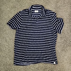 Marine Layer - Terry Cloth Polo - Like New - XL